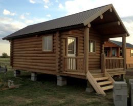 Chuck Wagon Log Cabin