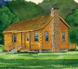 Vacationer Model Log Cabin