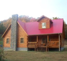 The Dude Model Log Home
