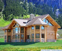 Log Home Exterior