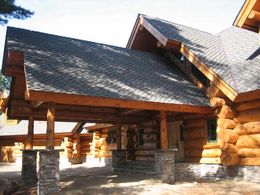 Log Cabin Front