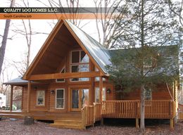 Log Cabin Front View