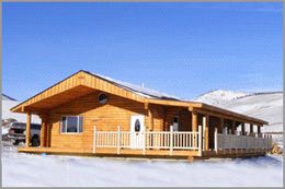 Log Cabin Model