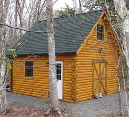 log Cabin Storage Shed