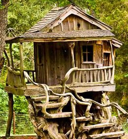 Native Style Log Cabin